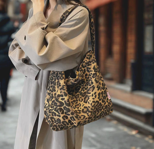 Bolso de Leopardo Vintage