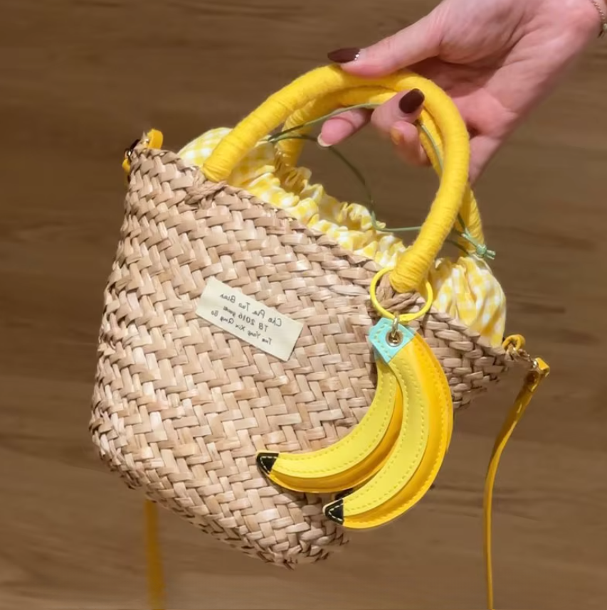 Lindos Colgantes y Llaveros de Plátano