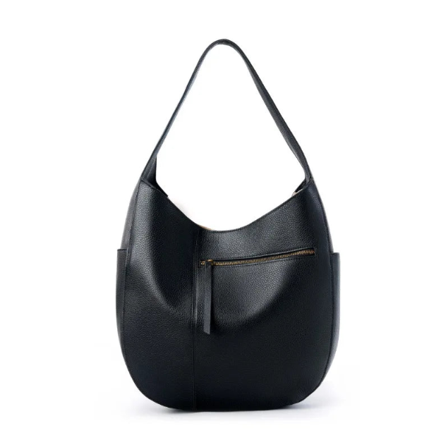 Bolso Hobo de Cuero Genuíno