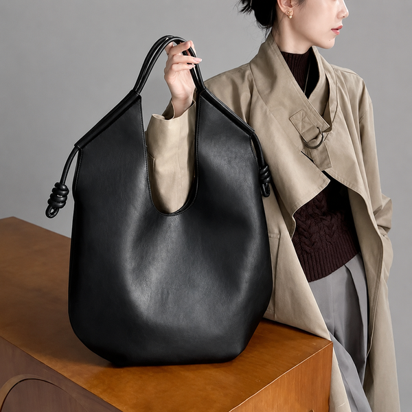 Bolso Oversize Cuero Vegano