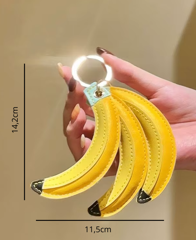 Lindos Colgantes y Llaveros de Plátano