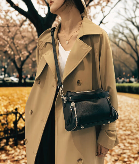 Bolso Soft de Cuero Genuíno