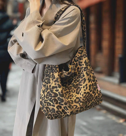 Bolso de Leopardo Vintage