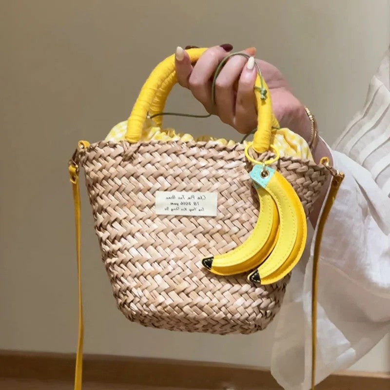 Lindos Colgantes y Llaveros de Plátano