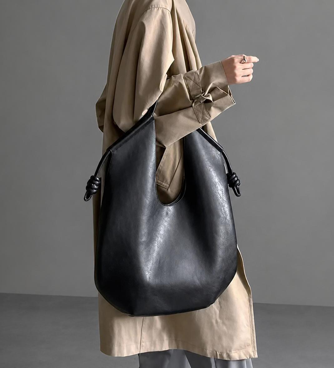 Bolso Oversize Cuero Vegano