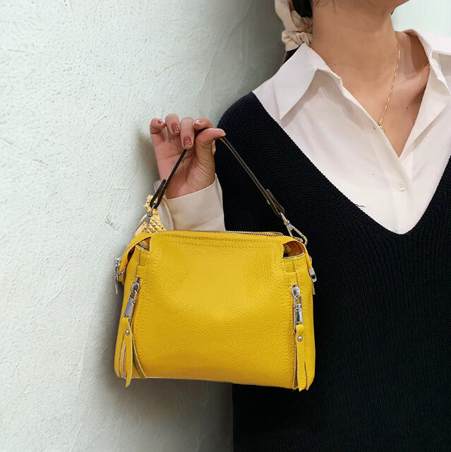 Bolso Soft de Cuero Genuíno
