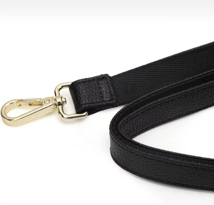 Bolso en Cuero Auténtico Trenzado