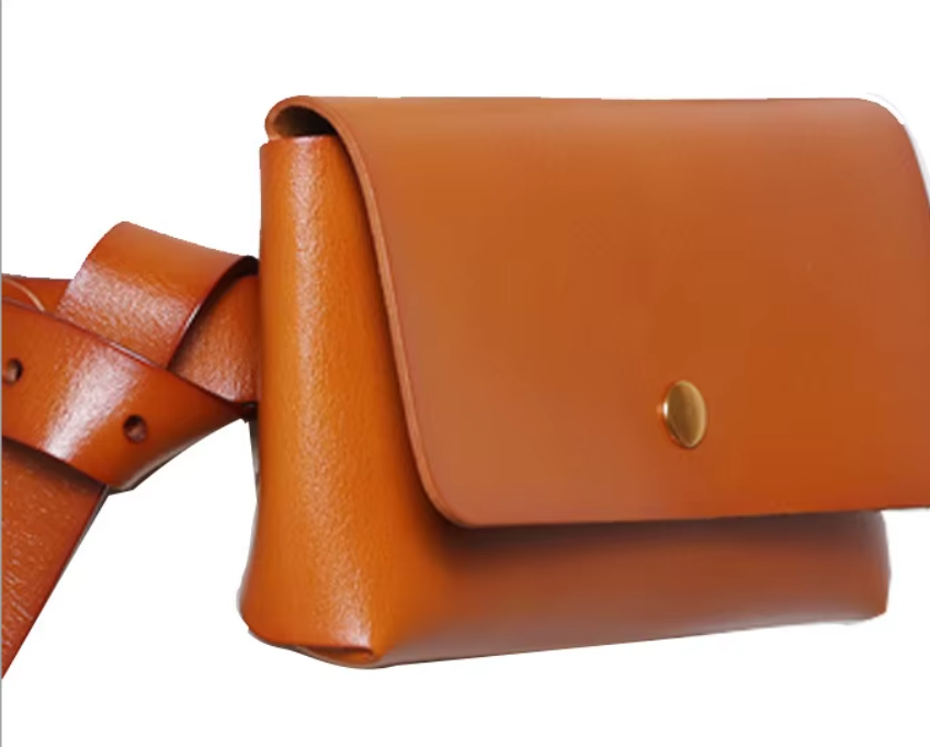 Bolso Cinturón de Cuero Genuino – Elegancia Funcional para tu Día a Día