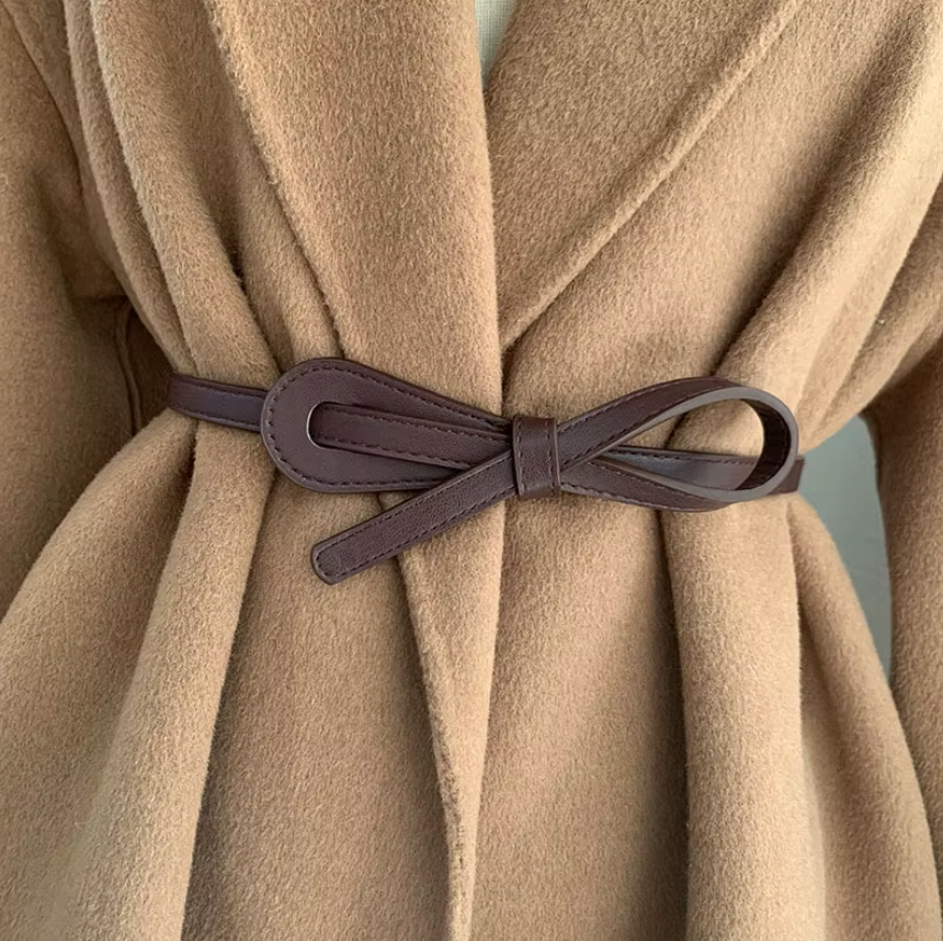 Cinturón Femenino Salvaje con Lazo Anudad