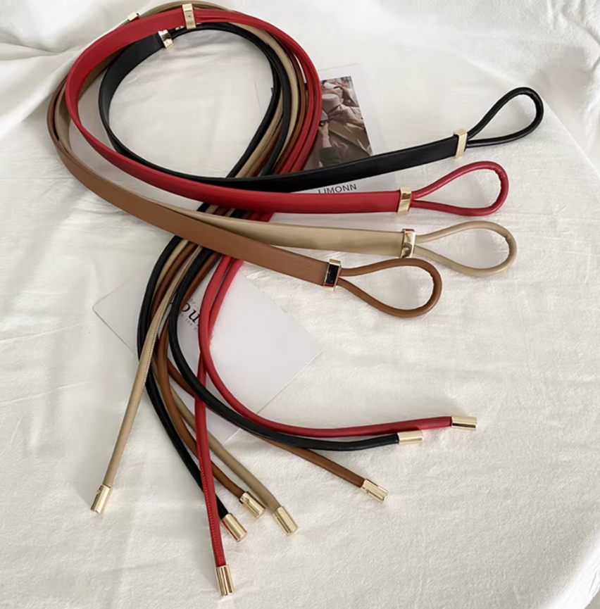 Cinturón de Mujer en PU con Diseño Elegante y Ajustable