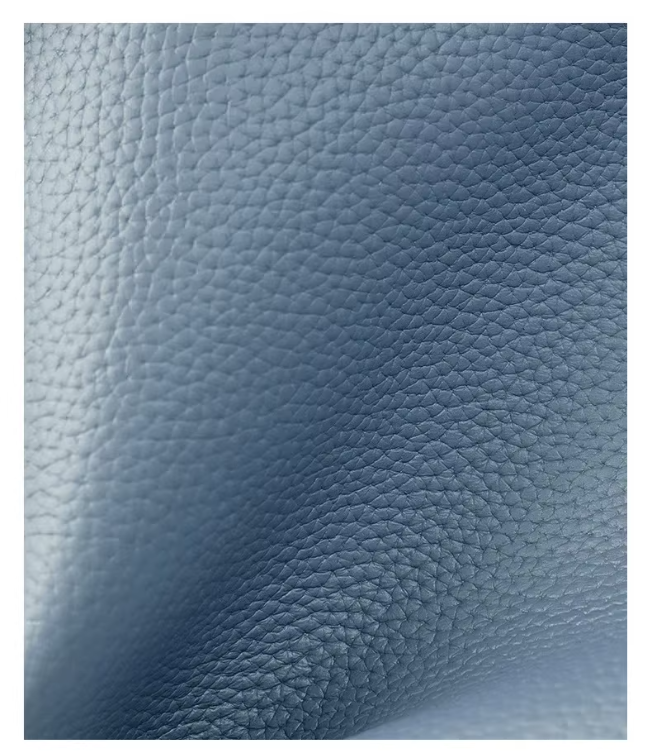 Bolsa de Cuero Genuino con Neceser Interior