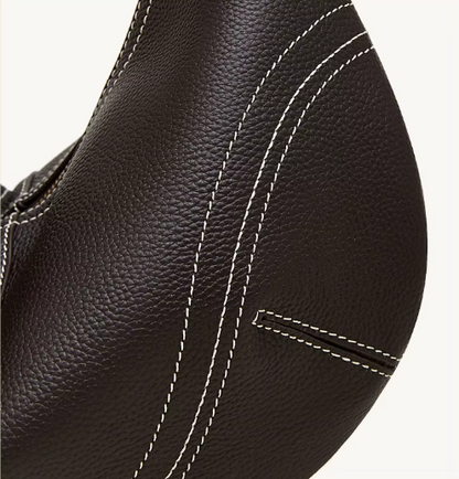 Bolso Bandolera Media Luna de Cuero