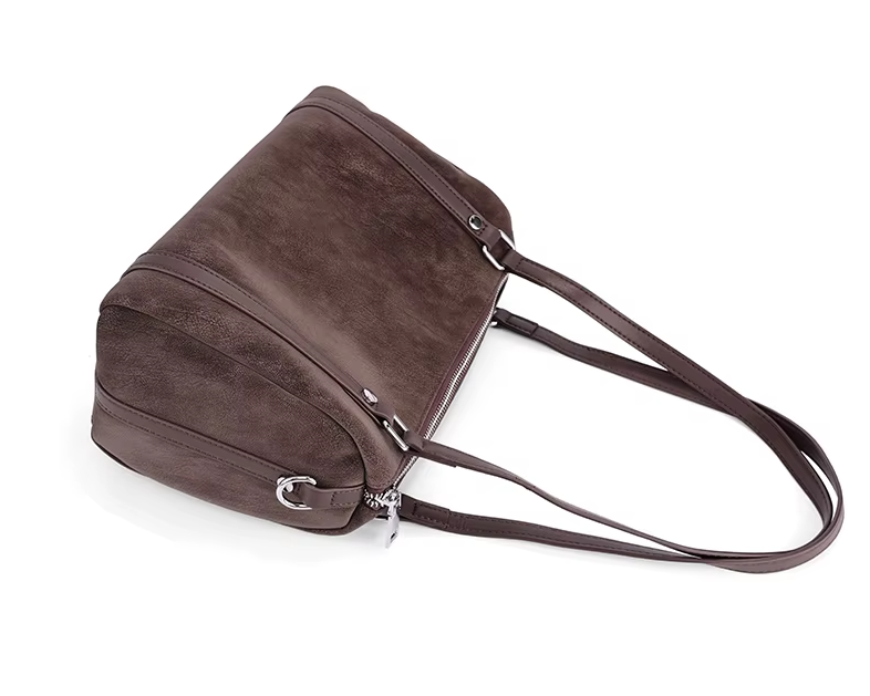 Bolso Bandolera de Ante Natural