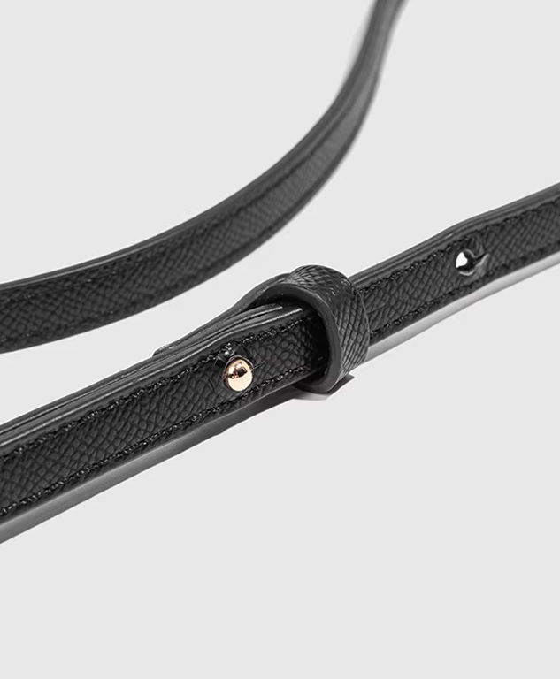 Bolso Bandolera con Decoración de Costuras