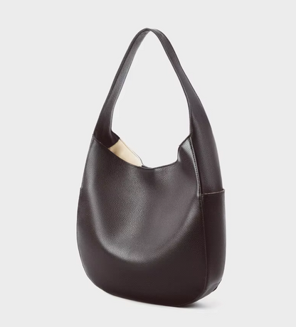 Bolso Hobo de Cuero Genuíno
