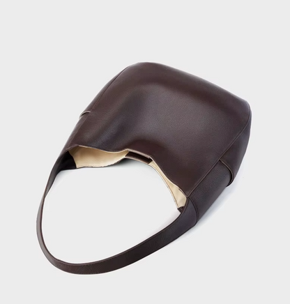 Bolso Hobo de Cuero Genuíno