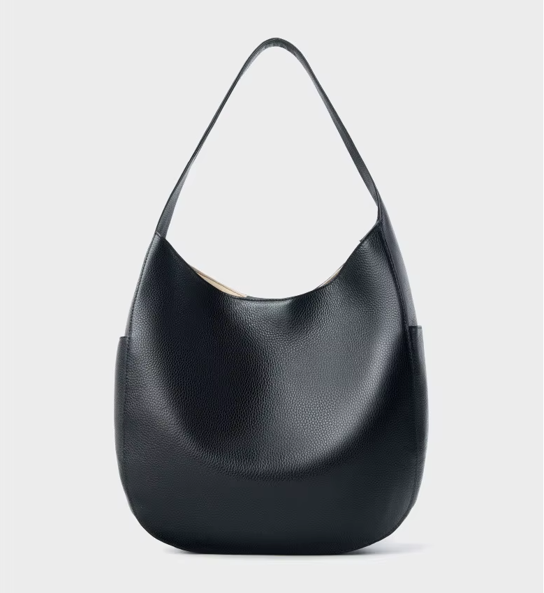 Bolso Hobo de Cuero Genuíno