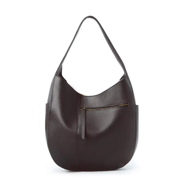 Bolso Hobo de Cuero Genuíno