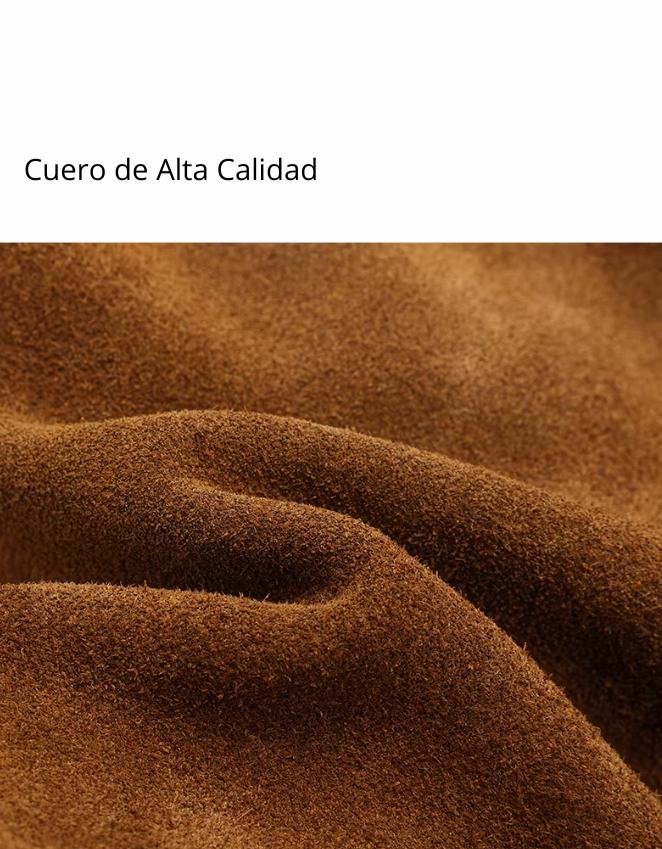 Bolsos de Hombro de Ante Natural