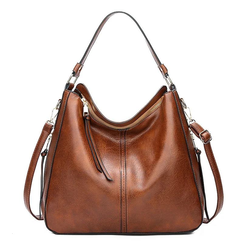 Bolso Hobo de Cuero Vegano