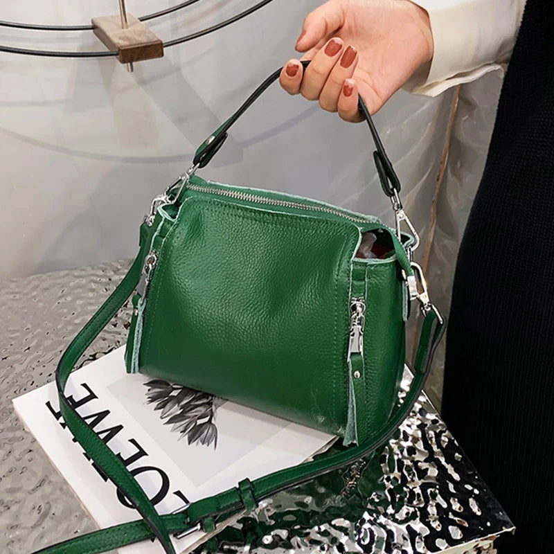 Bolso Soft de Cuero Genuíno