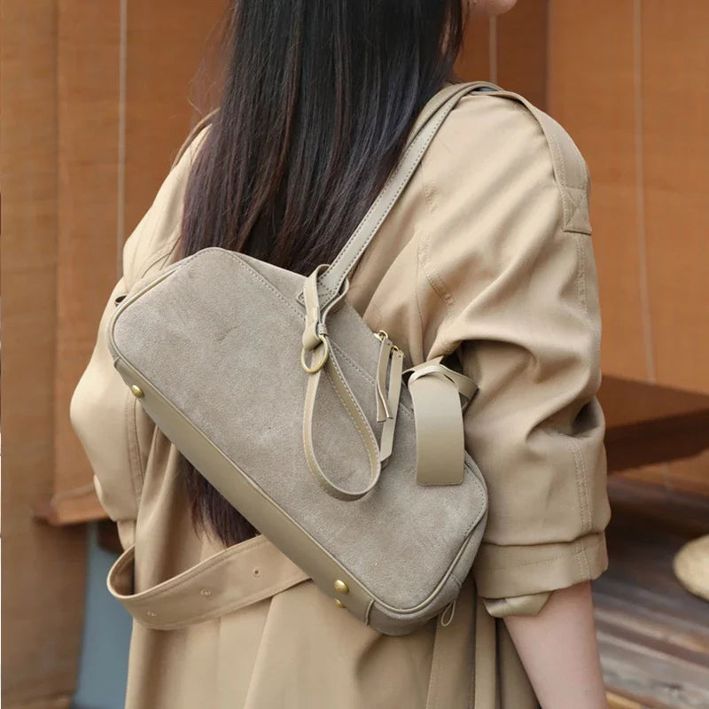 Bolso Baguette de Cuero Premium