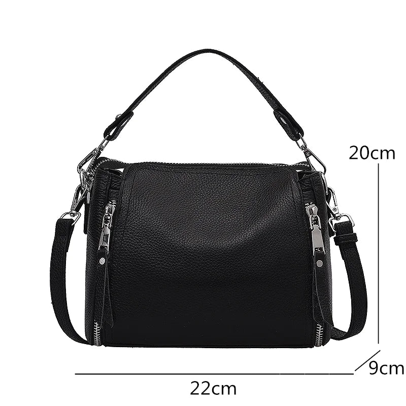 Bolso Soft de Cuero Genuíno
