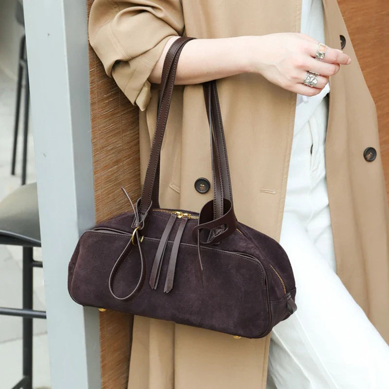 Bolso Baguette de Cuero Premium