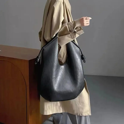 Bolso Oversize Cuero Vegano
