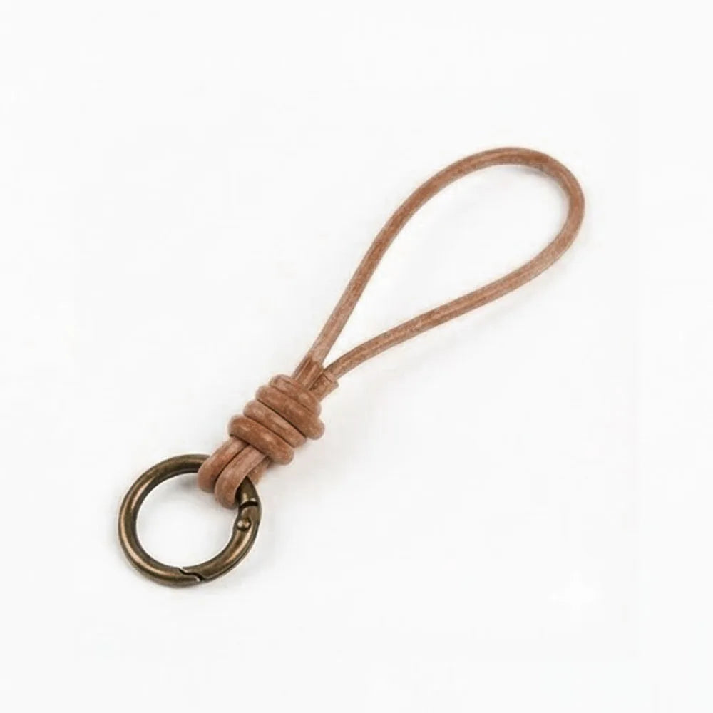 Llavero de Cuero de Estilo Vintage