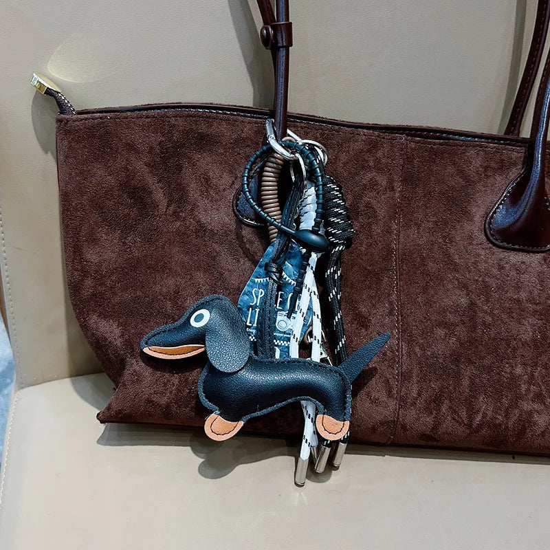 Llavero y Colgante para bolso  de Perro Salsicha