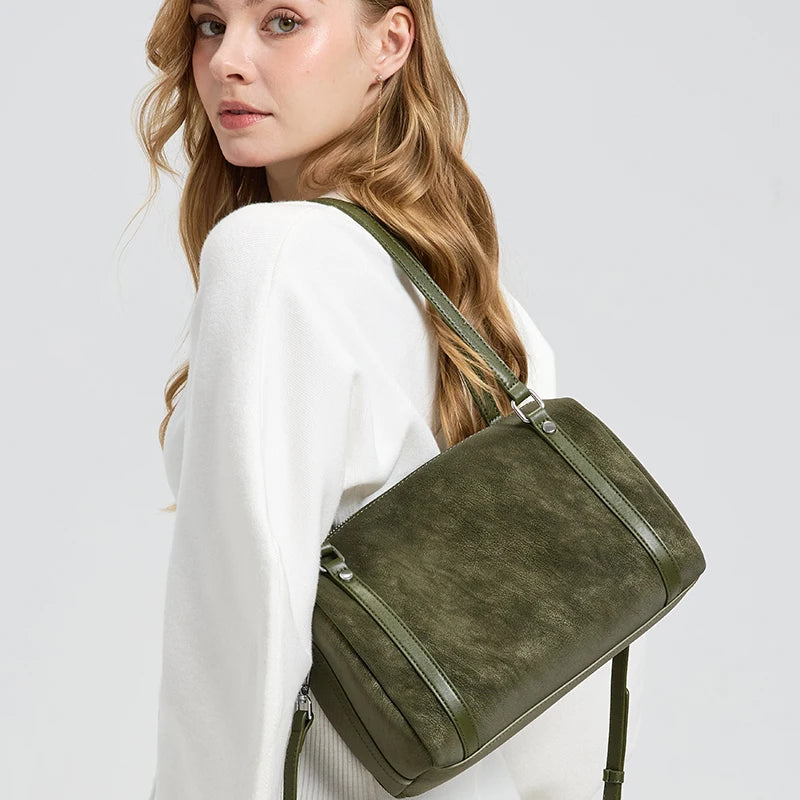 Bolso Bandolera de Ante Natural