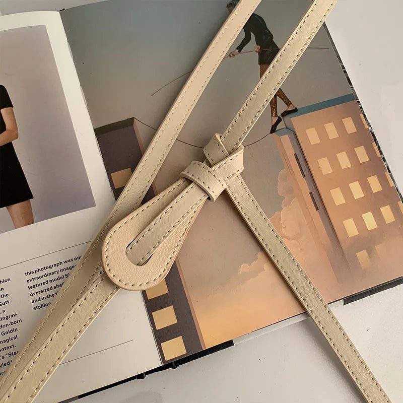 Cinturón Femenino Salvaje con Lazo Anudad