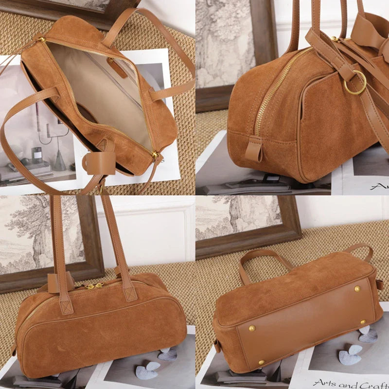 Bolso Baguette de Cuero Premium