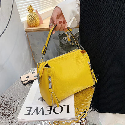 Bolso Soft de Cuero Genuíno