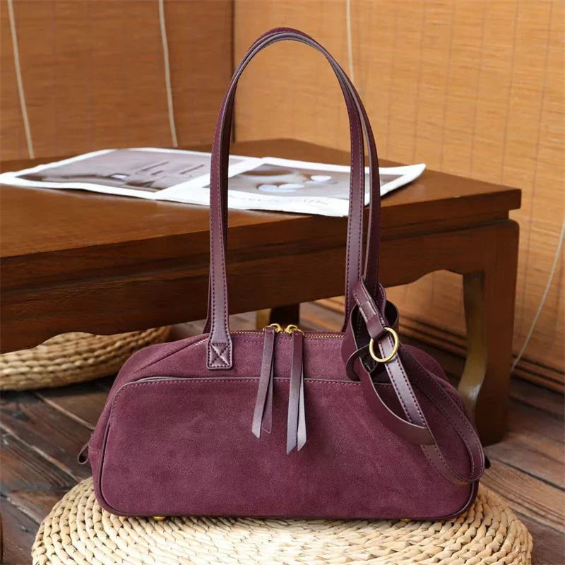 Bolso Baguette de Cuero Premium