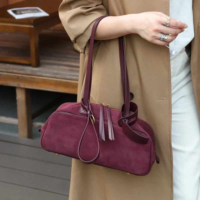 Bolso Baguette de Cuero Premium