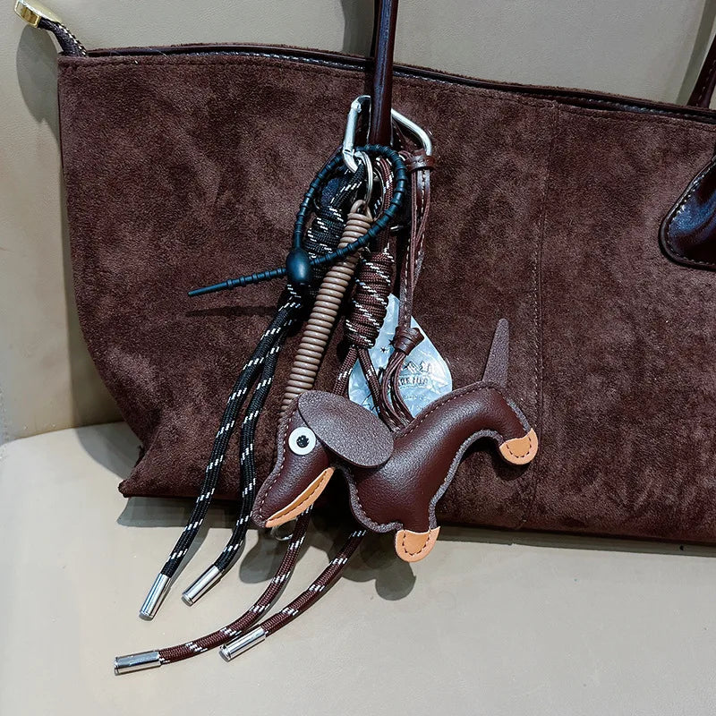 Llavero y Colgante para bolso  de Perro Salsicha