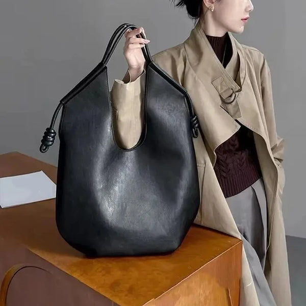 Bolso Oversize Cuero Vegano