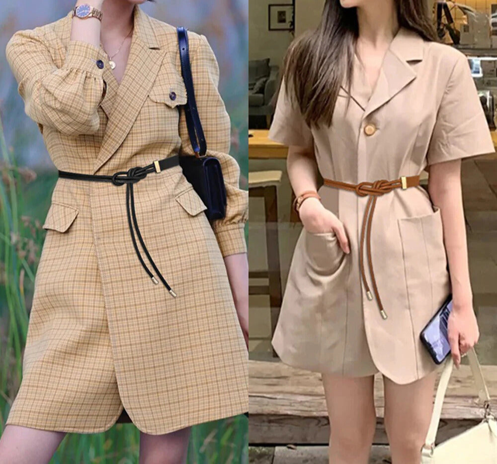 Cinturón de Mujer en PU con Diseño Elegante y Ajustable